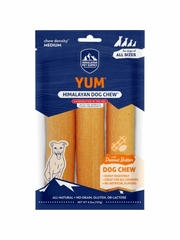 HIMALAYAN DOG CHEW YUM PEANUT BUTTER 3CT