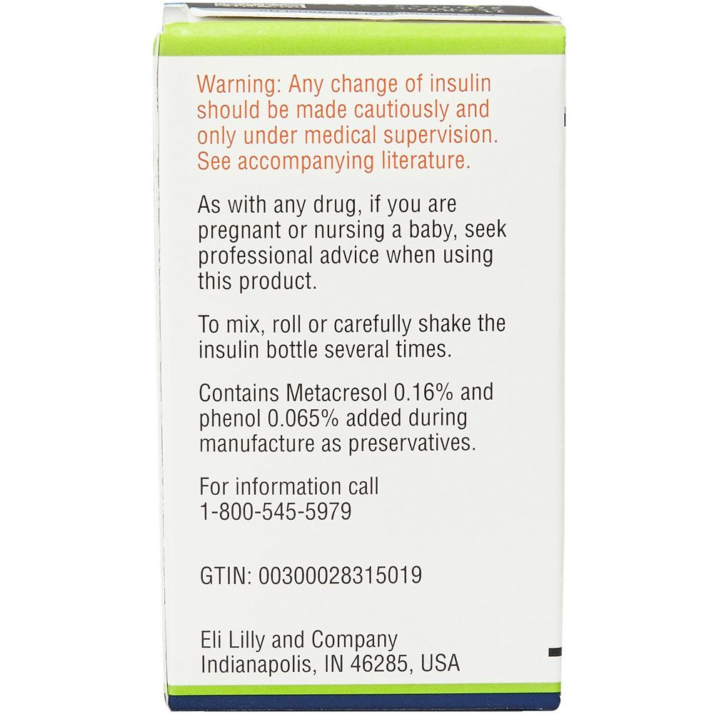 Humulin N Inj 100u/ml (10ml) | On Sale | EntirelyPets Rx