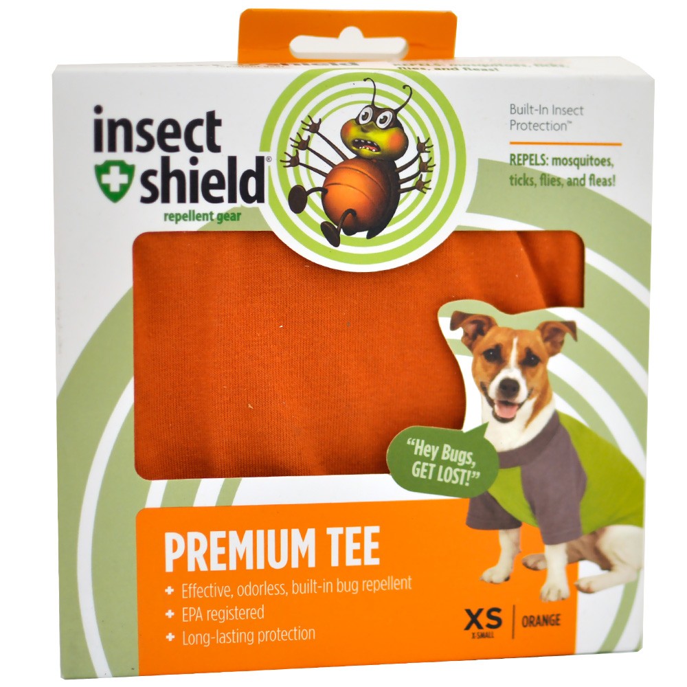 Insect Shield Premium Tee XSmall Orange On Sale EntirelyPets Rx