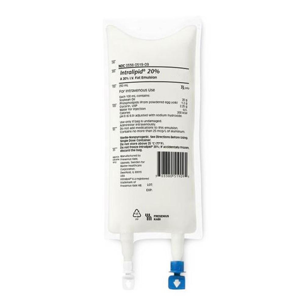 Intralipid 20 IV Fat Emulsion Sterile BioFine Container ( 500 ml
