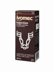 Ivomec 1% Injection for Cattle & Swine (Ivermectin) 500 mL - Injectable