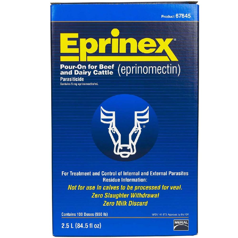 Ivomec Eprinex PourOn (2.5 Liter) On Sale EntirelyPets Rx
