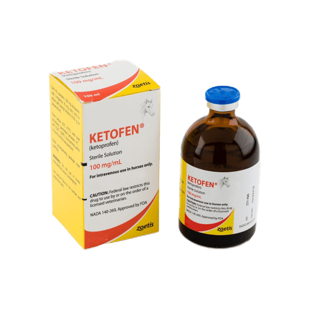 Ketofen for Dogs & Cats (Ketoprofen) Injectable Solution 100mg/mL