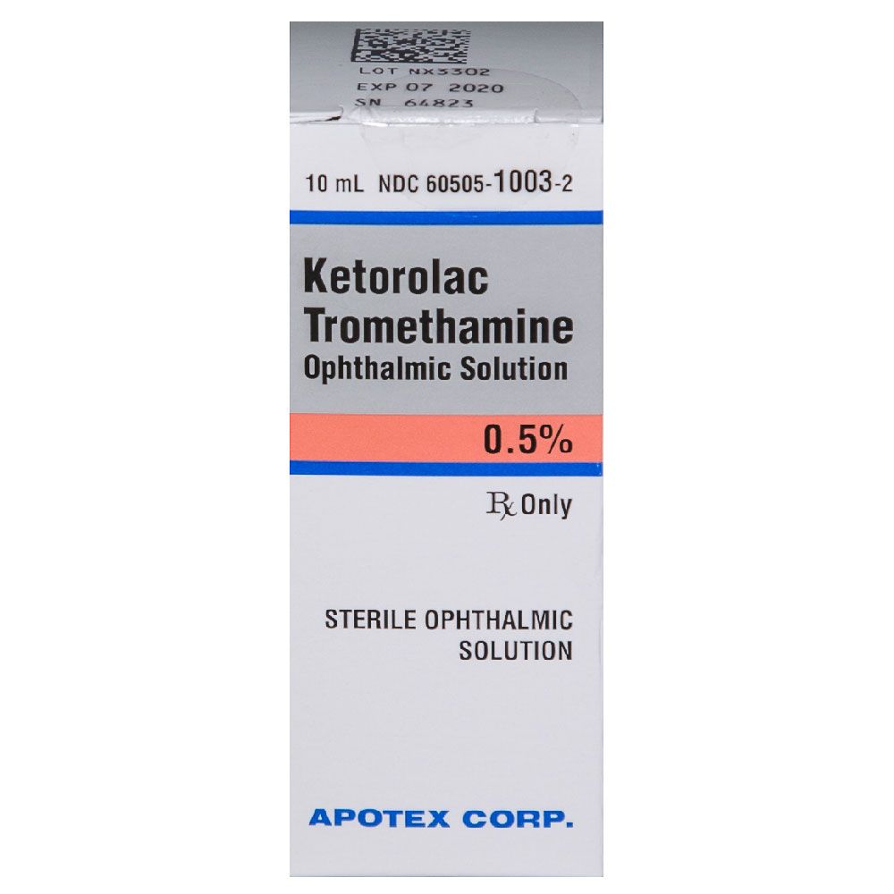 Ketorolac Ophthalmic Solution (10 mL) On Sale EntirelyPets Rx