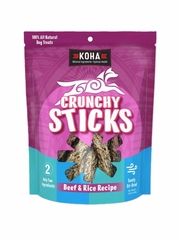 KOHA DOG CRUNCHY STICKS BEEF TREAT 10.58OZ