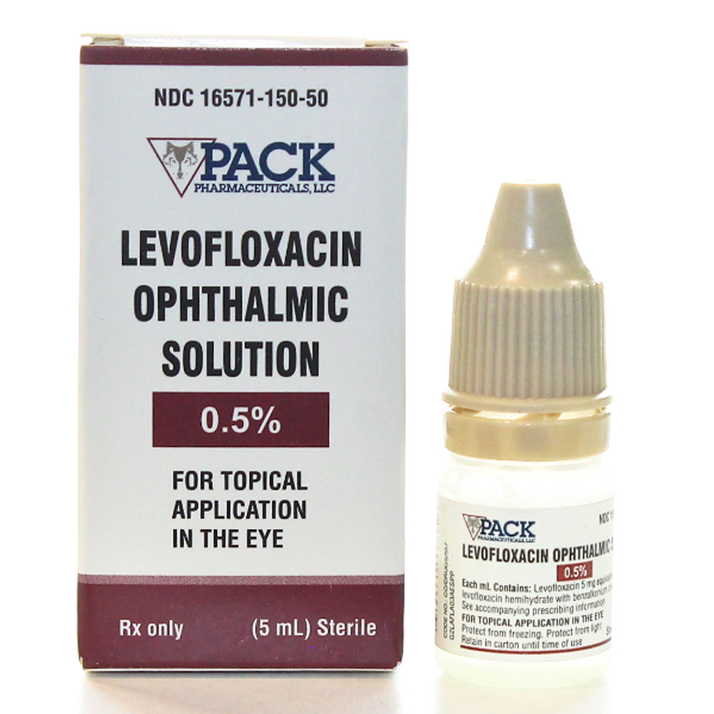 Levofloxacin Ophthalmic Solution 0.5 (5 ml) On Sale EntirelyPets Rx