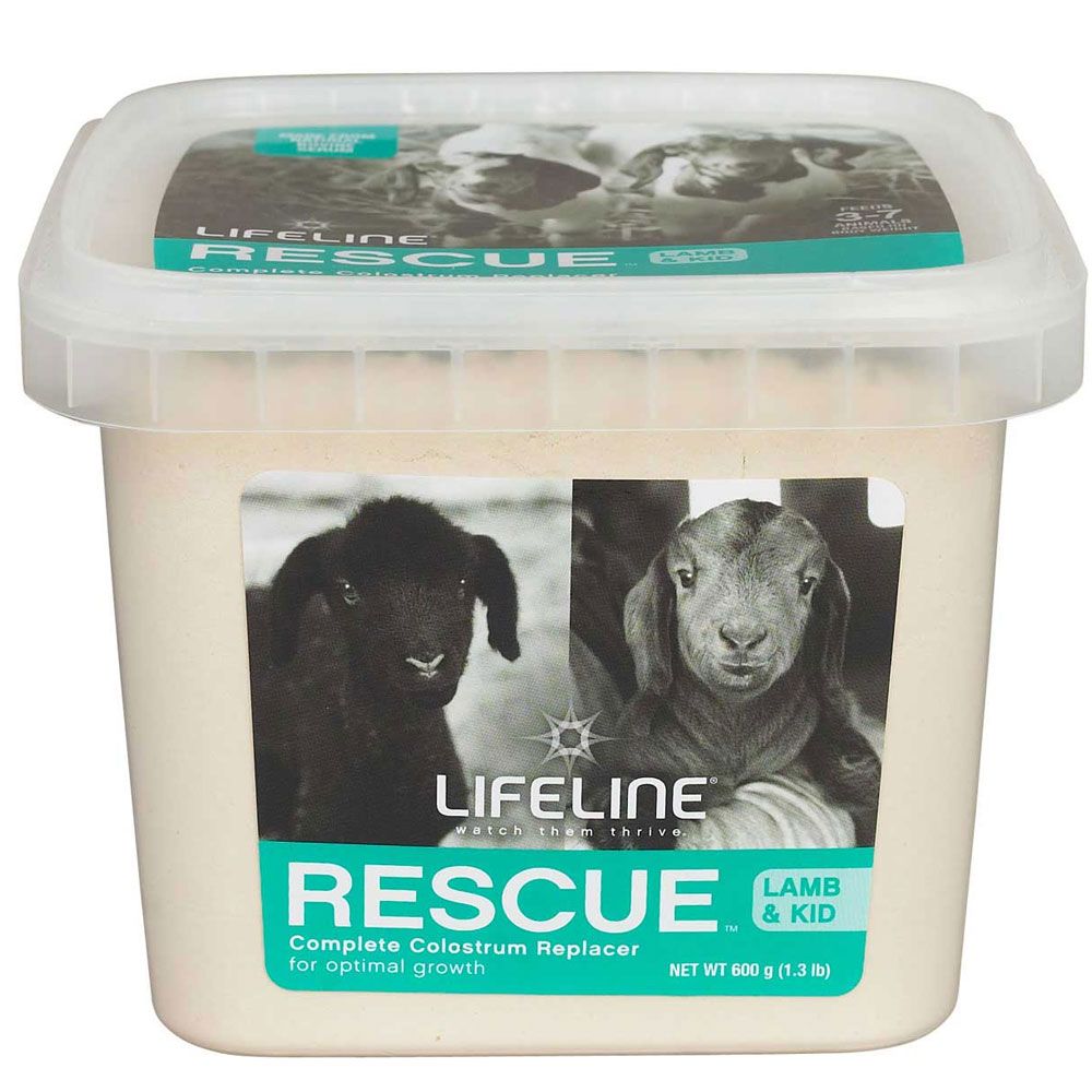 Lifeline Rescue Lamb and Kid Complete Colostrum Replacer, 600gm On