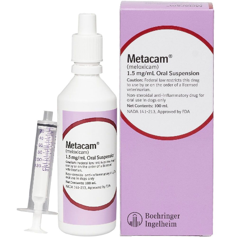 Metacam 1.5 mg/mL for Dogs, 100 mL Entirelypets Rx