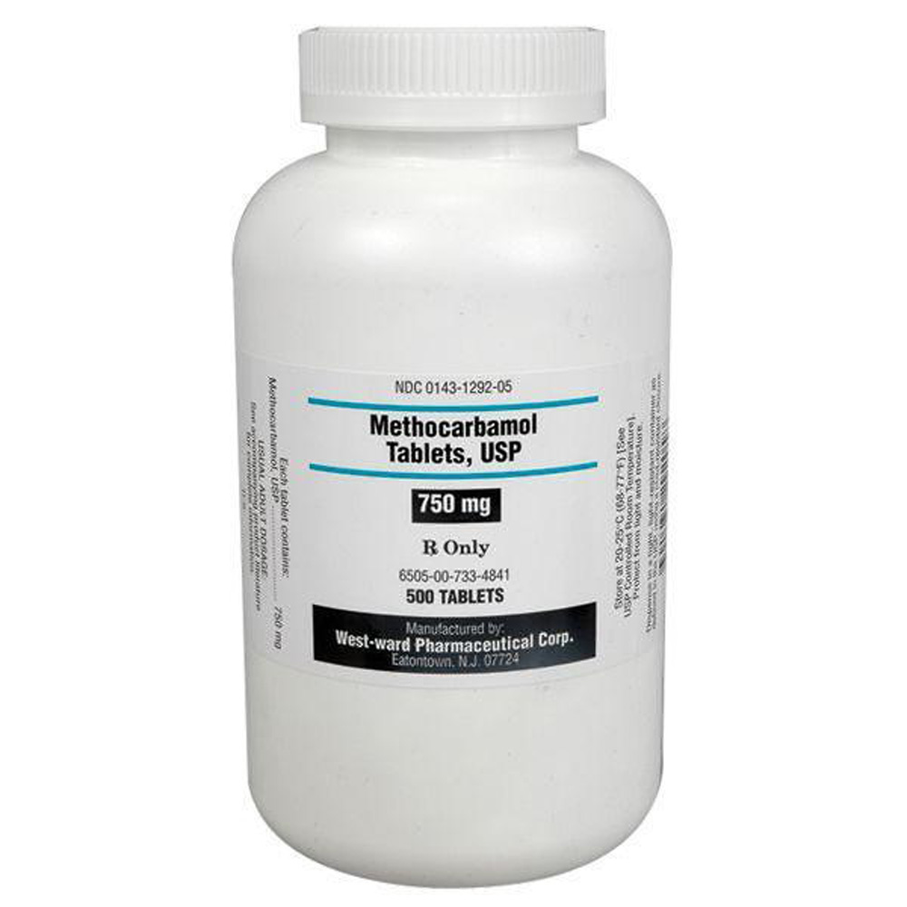 Methocarbamol 750mg (100 Tabs) On Sale EntirelyPets Rx