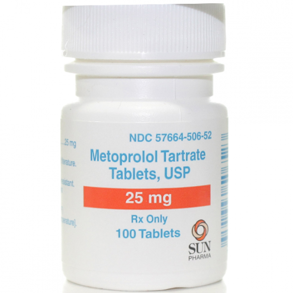 Metoprolol Tartrate Tablet, USP 25mg, 100 count On Sale EntirelyPets Rx