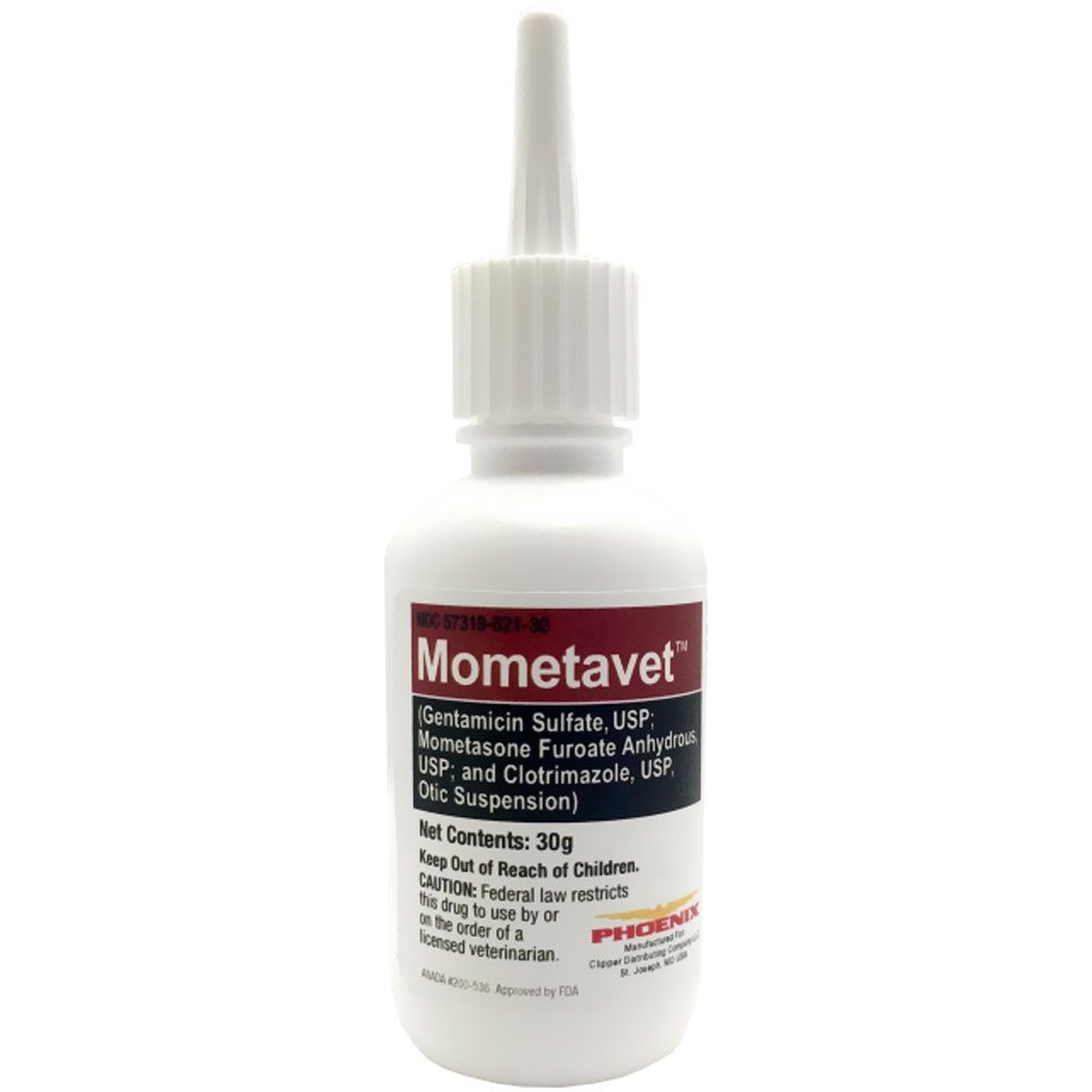 Mometavet Otic Suspension for Dogs On Sale EntirelyPets Rx