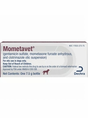 Mometavet Otic Suspension for Dogs (7.5g Bottle) - [Ear Health]