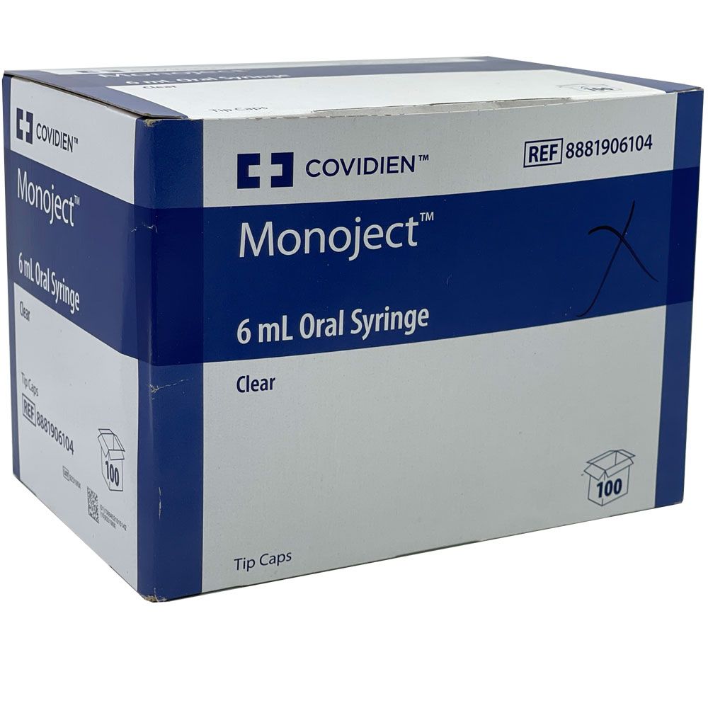 Monoject 6 mL Oral Syringe Clear (each) On Sale EntirelyPets Rx