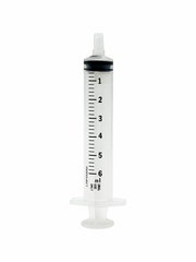 Monoject for Animals - 6 mL Oral Syringe Clear (each) - [Non-Sterile, Single Use]