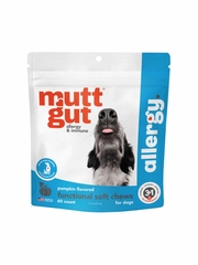 MUTT GUT DOG FUNCTIONAL SOFT CHEW ALLERGY 7.14OZ