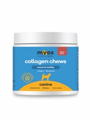 MYOS Muscle & Mobility Collagen Chews for Dogs 60 Chews - Canister