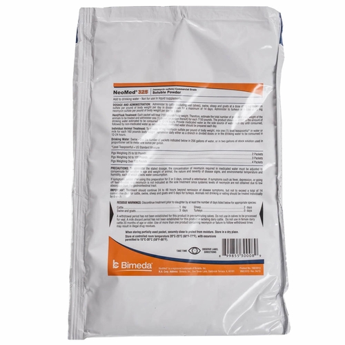 NeoMed for Cattle, Swine, Sheep & Goats - 325 [Neomycin] Powder