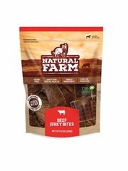 NF DOG BEEF JERKY BITES TREAT 8OZ