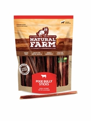 NF DOG BULLY STICK ODOR FREE PIXIE 6" 15CT TREAT