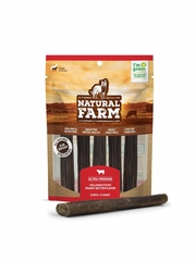 NF DOG COLLAGEN STICK PEANUT BUTTER 6" TREAT DISPLAY 5CT