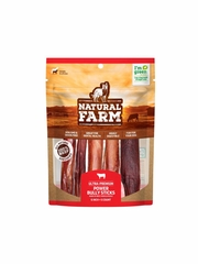 NF DOG POWER BULLY STICK 6" 5CT TREAT