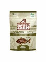 NF DOG WHOLE ANCHOVIES TREAT 3OZ