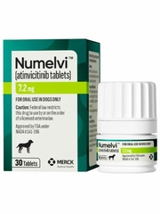 NUMELVI (Atinvicitinib Tablets) for Dogs 7.2mg, 30 Count - Tablets