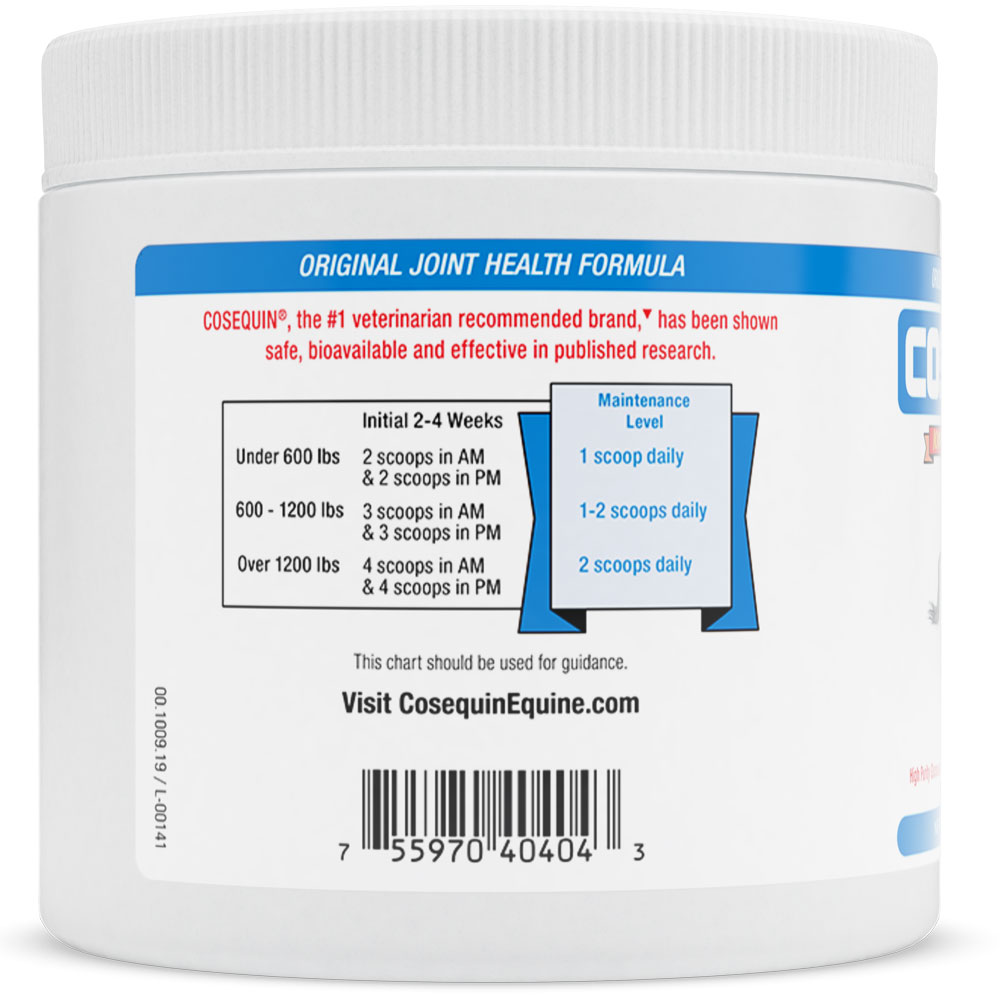 Nutramax Cosequin Original Joint Health Supplement for Horses Powder