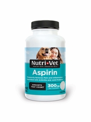 Nutri-Vet Aspirin 75 Chewables for Large Dogs 300mg