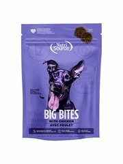 NUTRISOURCE DOG BIG BITE CHICKEN TREAT 14OZ