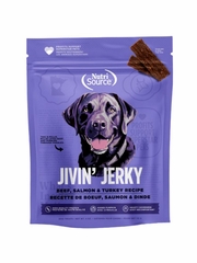 NUTRISOURCE DOG JIVIN JERKY HIGH PLAINS TREAT 4OZ