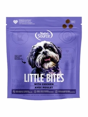 NUTRISOURCE DOG LITTLE BITES CHICKEN TREAT 6OZ