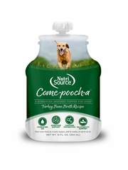 NUTRISOURCE DOG TURKEY BROTH COME POOCH A 12OZ