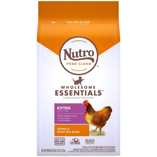 Nutro Whole Essentials Kitten Natural Dry Cat Food Chicken