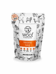 NZ DOG WOOF VENISON LUNG AIR DRIED TREAT 1.76OZ