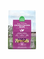OPEN FARM CAT MORSELS CHICKEN SALMON FD RAW 3.5OZ