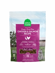 OPEN FARM CAT MORSELS CHICKEN SALMON FD RAW 9OZ