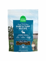 OPEN FARM CAT MORSELS SURF TURF FD RAW 9OZ