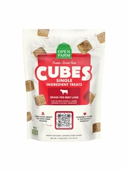 OPEN FARM DOG CUBES BEEF LIVER FD TREAT 3OZ