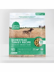 OPEN FARM DOG MORSELS TURKEY FD RAW 13.5OZ