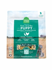 OPEN FARM PUPPY MORSELS MIXER CHICKEN SALMON FD 13.5OZ