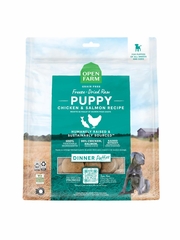 OPEN FARM PUPPY PATTIES CHICKEN SALMON FD 10.5OZ