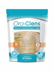 Ora Clens Oral Hygiene Chews Medium (30 Chews)