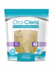 Ora-Clens Oral Hygiene Chews X-Large (15 Chews)
