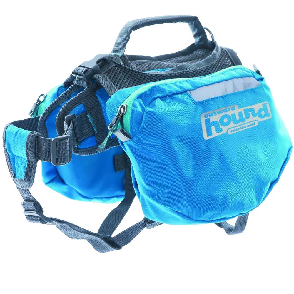 Outward Hound Quick Release Dog Backpack Blue Large On Sale