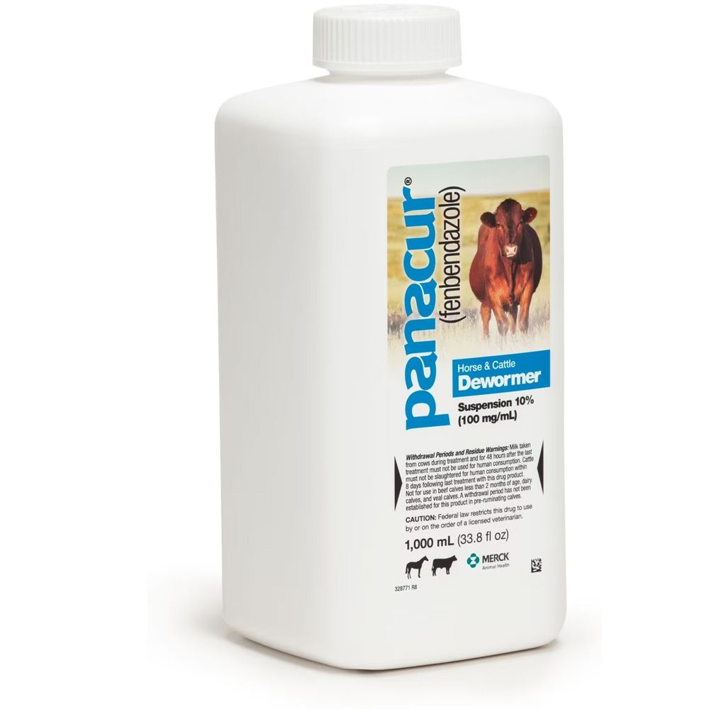 Panacur Horse & Cattle Dewormer (1000 ml) Free Shipping* EP Rx