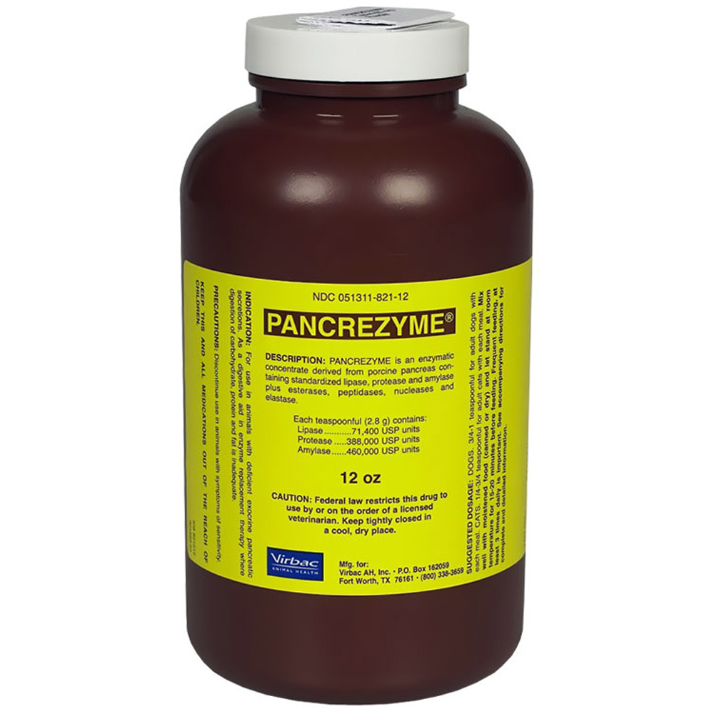 Pancrezyme, 12 oz Powder | Free Shipping | EntirelyPets Rx