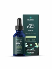 PET RELEAF DOG DAILY RELEAF 200 HEMP OIL ORGANIC 1OZ