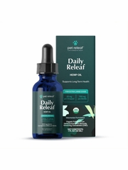 PET RELEAF DOG DAILY RELEAF 750 HEMP OIL ORGANIC 1OZ