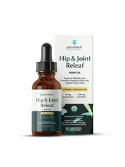 PET RELEAF DOG HIP JOINT RELEAF 300 HEMP OIL ORGANIC 1OZ